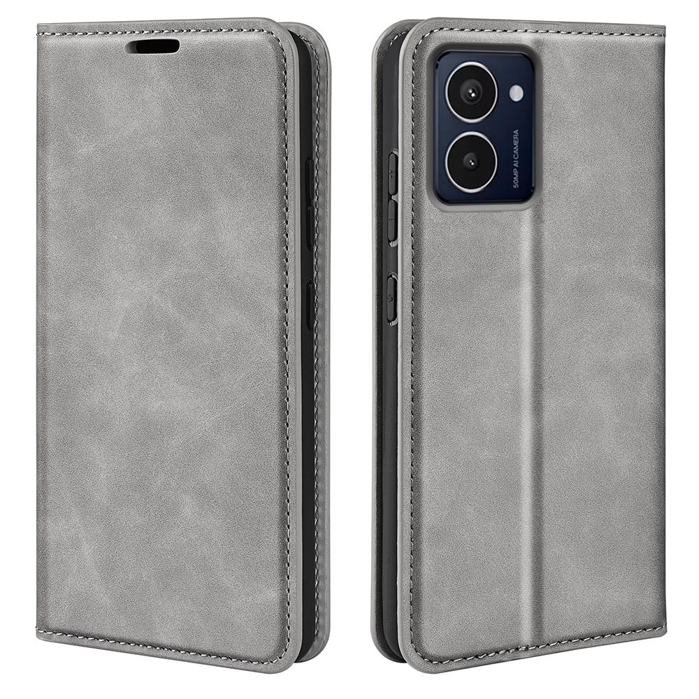 For HMD Pulse/Pulse+/Pulse Pro Wallet Case Skin-Touch PU Leather Folio Flip Phone Cover