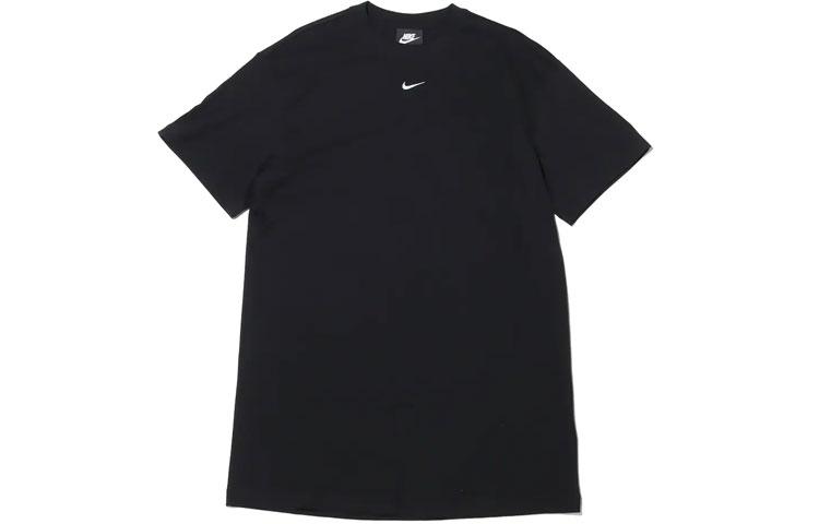 Nike Sportswear Short Sleeved Dress Women s Black CJ2243-010 XS
