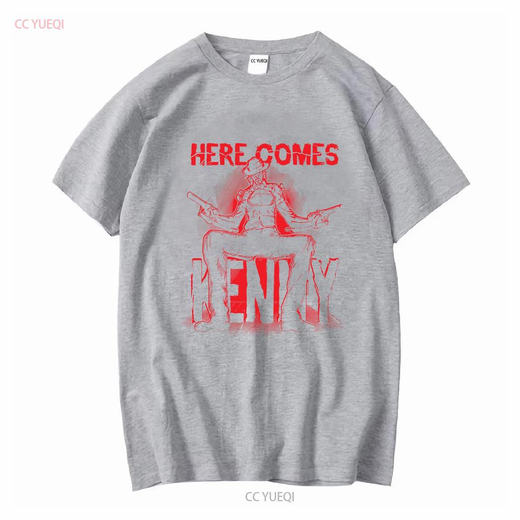 Nwt Kenny Ackerunisex Here Comes Cool Unisex T Shirt Vintage Washed Streetwear Slightly Stylish Graphic Breathable Fashion