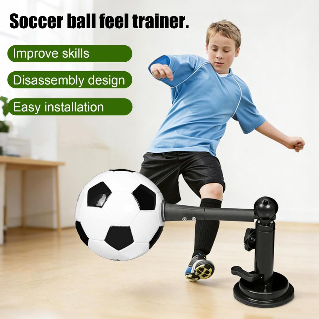 Soccer Training Aid Football Training Equipment Hands-Free Soccer Ball Kicking Practice for Boys Girls Indoor School Outdoor