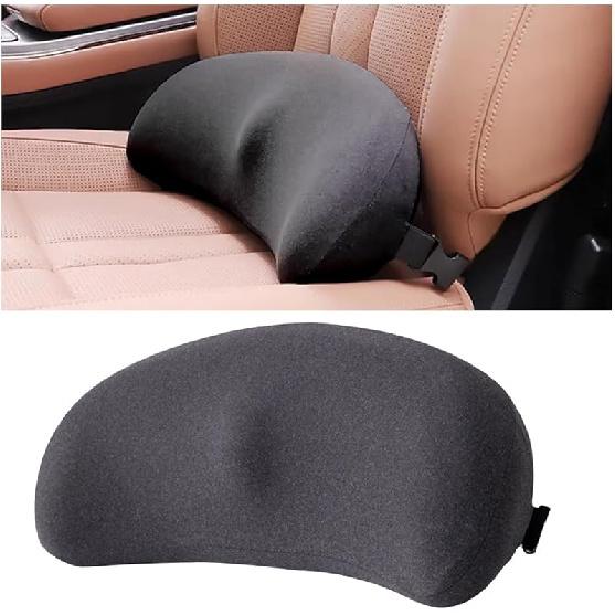 Mandark Car Seat Cushion, Memory Foam Vehicle Driver Seat Pad For Back & Sciatica Pain Relief, Comfortable Lumbar Pillow For Driving, Office Chair,