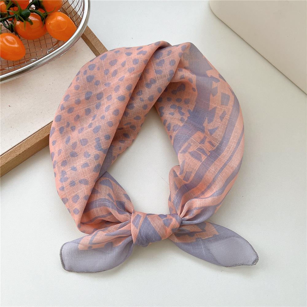 55cm Hair Scarf Cotton Square Scarf Hairband Headband Hairscarf Headscarf Turban Shawl Wrap Bandanas