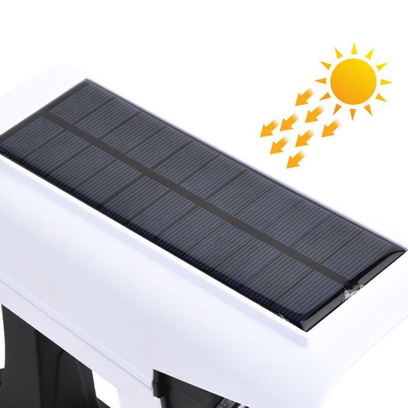 HBing Solar Motion Sensor Floodlight with Dummy Camera