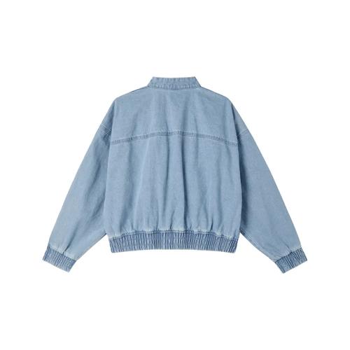 Adidas Originals CNY Year of Snake Jacket Women's Denim Blue JZ9924