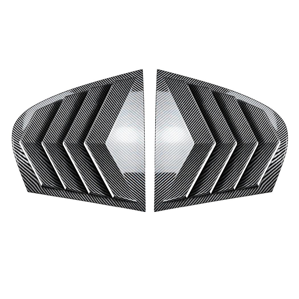 

Applicable to BMW 5 Series E60 2004-2010 automotive carbon fiber pattern rear window shutter exterior car sticker accessories