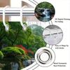 Waterfall Garden Shower Curtain - Multi-Style Bath Decor, Perfect for Those Who Love Nature-Inspired and Practical Designs