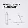 Multi-Angle Adjustable Mini Keychain Phone Stand Lightweight EDC Travel Stand  Outdoor