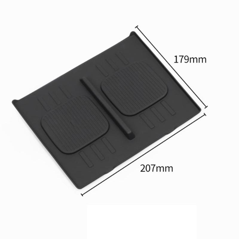 Car Cup Holder Storage Box & Center Console Wireless Charging Silicone Pads For HYUNDAI For Santa Fe  2024-2026 For SE XRT