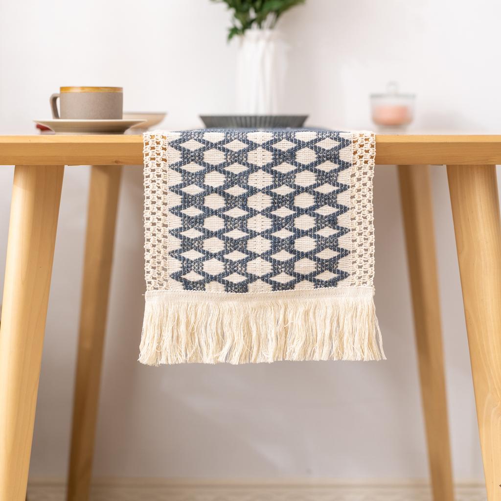 Cotton And Linen Table Runner For Wedding Decoration Festivals Easter Decoration 2025 Mariage Chemin De Table