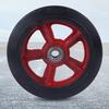 6, 8,10, 12 Inches Push Cart Rubber Wheel Heavy Duty Wheel Replacement Of Trolley Cart Handtruck/Pushcart
