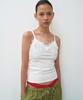 THEVINYLHOUSE No Rush Lace Sleeveless (W) Ivory