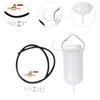 Auxiliary Fuel Tank 1L with Fuel Hose Versatile Fuel Storage for Motorcycles