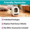 23 Pcs Odortrap Pod Refills, Eliminates Litter Box Odors Compatible with Multiple Cat Litter Boxes, Individually Packing Cat Litter Deodorizer Pods