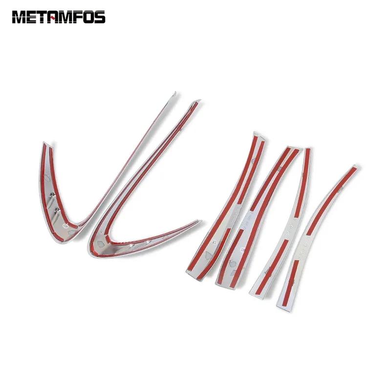 Rear Light Lamp Eyelid Eyebrow For Toyota CHR C-HR 2016-  Chrome Taillight Cover Trim Sticker Accessories Car Styling