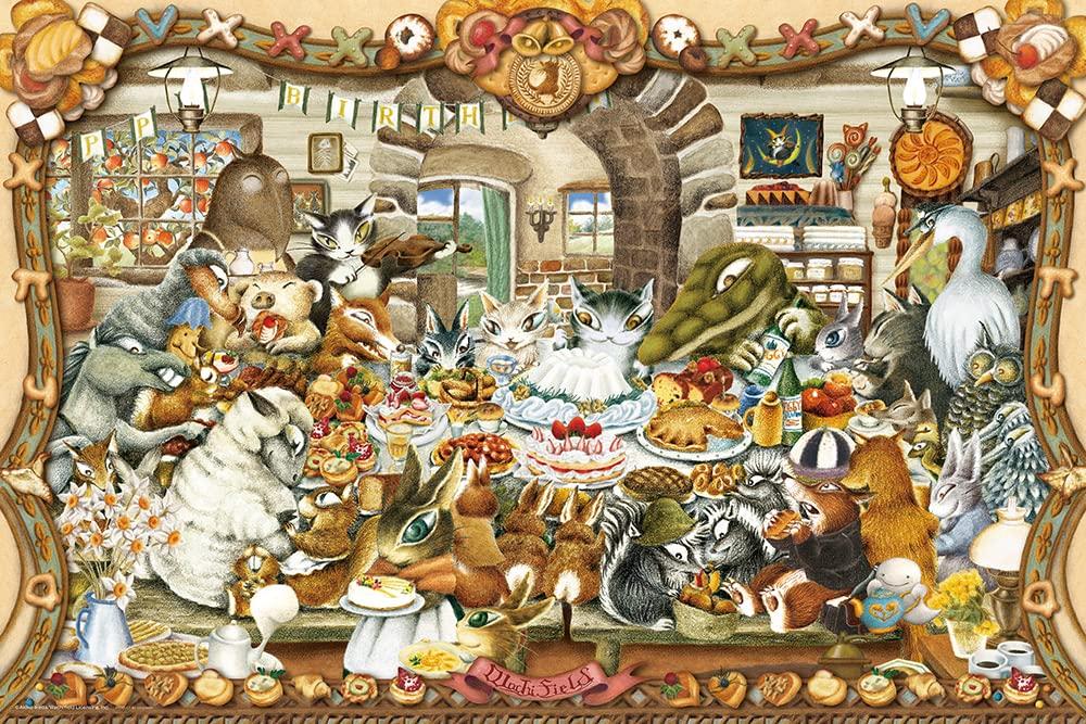 

YANOMAN В пазле WACHIFIELD Sweets Party x 75 деталей открытка с запросом обслуживания и инструкцией по сборке пазла [Сделано в Японии] 1000 деталей