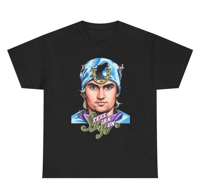 

Лето 2026 Новая аниме jojo 7 стальной шар бежит Чарли Кирк Гиро Цеппели графика 100% Хлопок унисекс рубашка Y2k Футболка с коротким рукавом M