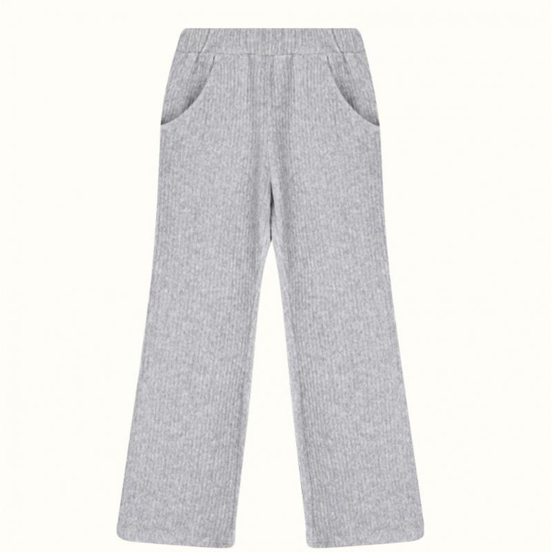  Olivan  Velour Zip Up Top And Bottom  Melange 