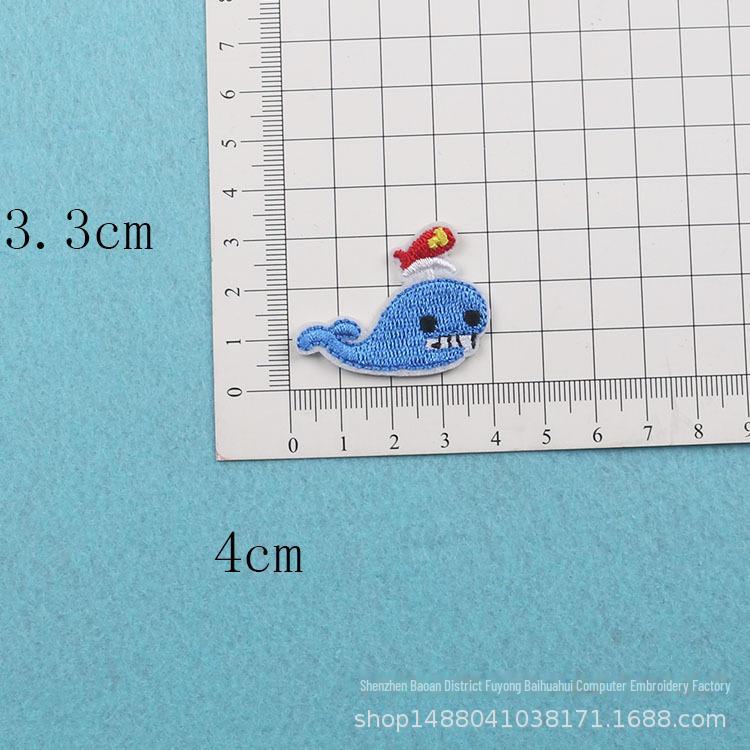 Adorable Mini Fruit & Veggie Embroidery Patch Stickers - Small Cartoon Sunflower Design for DIY Clothing