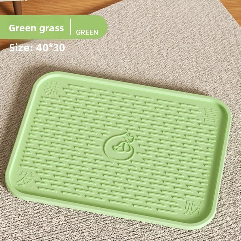 

Cat Litter Pads, Cat Litter Boxes, Anti-splash Pads, Anti-carrying Oversized Litter Control Boards, Cat Pet Supplies 40*30 зелений
