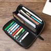 New Ostrich Pattern Men's Handbag Long Fashion Suit Clip Wallet Multi Functional Storage Bag Trendy