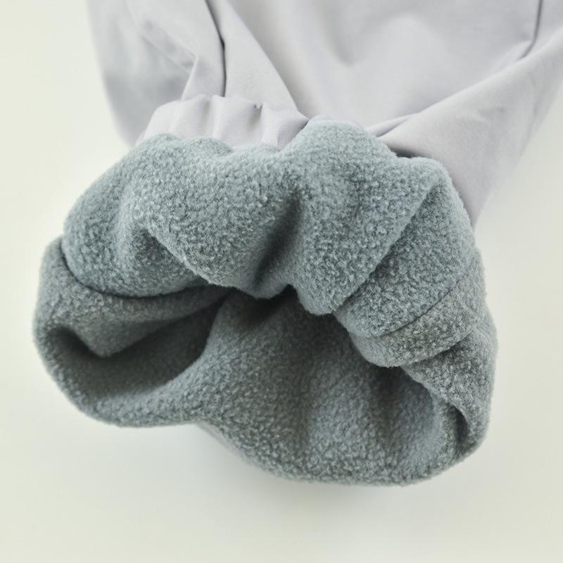 Dievčenské vetrovkové nohavice s flísovou podšívkou - Nepremokavé, vetruodolné športové oblečenie na jeseň/zimu 2025