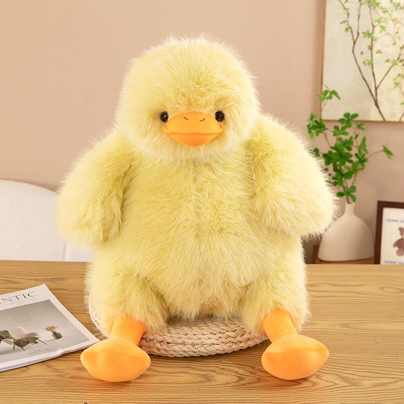 

Новая плюшевая игрушка Утка Дан Дан Жареная утка Милая кукла Детская кукла Подушка для сна 35cm 0.3kg жёлтый