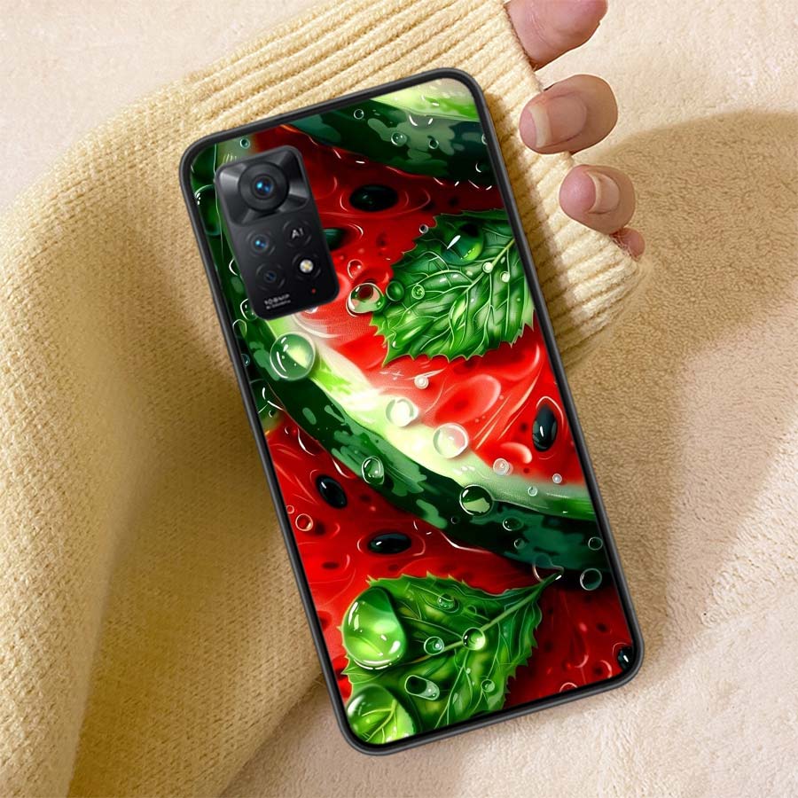 Watermelon Summer Fruit Phone Case For Redmi 13C 14C Note 14 13 Pro Plus 5G 12 12C 10A 10C 10 9A 9C 9T 9 8 8A K70 Pro Cover TPU