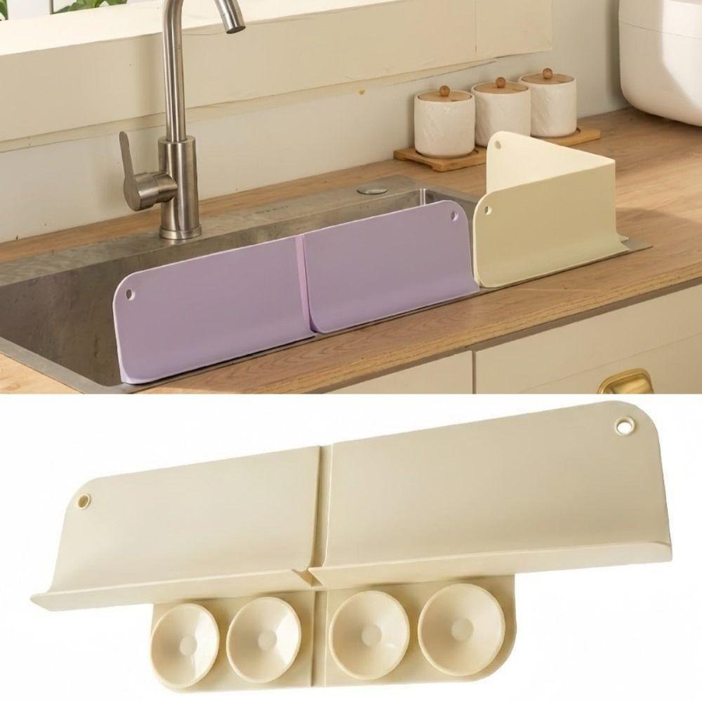 Waterproof Water Splash Guard Anti-Splash Water Splash Board Kitchen Sink Splash Guard  Home Use