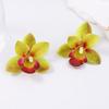 Korean Style Large Flower Earrings Butterfly Orchid Bohemian Dangle Earring  Beach