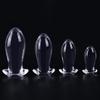 Transparent Dragon Egg Butt Plug Set - Soft Anal Toys for Women,Adult Sex Toys for SM/BDSM Play