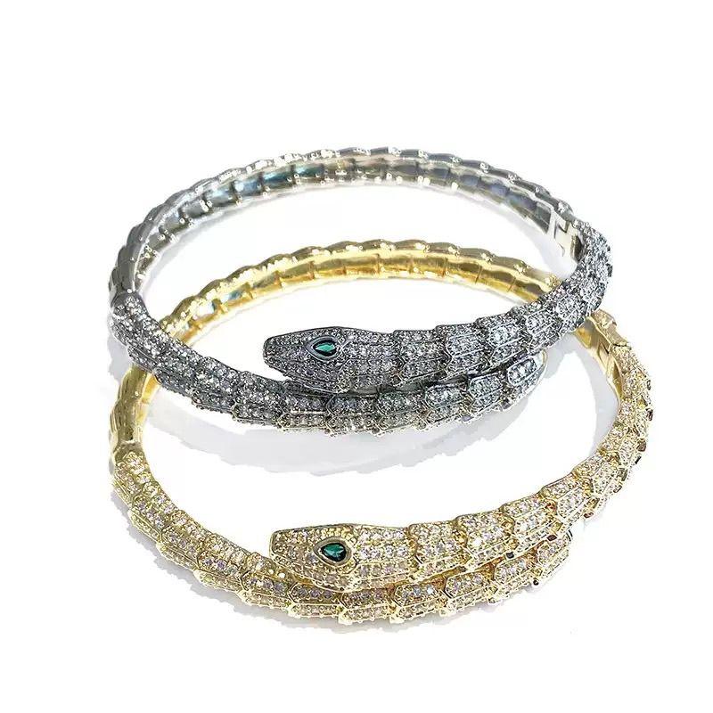 צמיד בצורת נחש, מותן צר, פשוט, אופנתי ואלגנטי