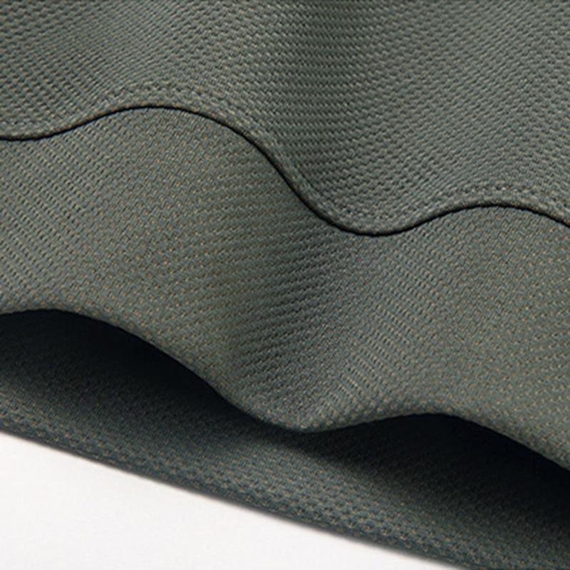 Herren Langarm T-Shirt Lässig Weich Atmungsaktiv Poloshirts Strickpullover