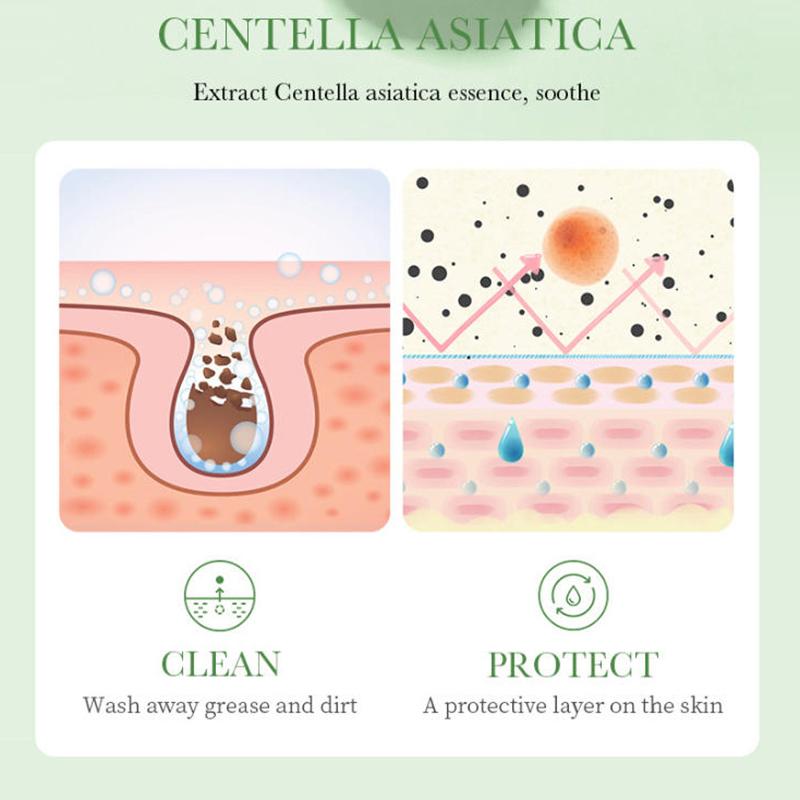 Bioaoua Centella Asiatica Lenitivo e Riparatore Set da Sei Pezzi Schiarente Rassodante Anti-Età Set Bellezza Viso Skincare