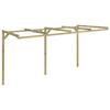 VidaXL Pergola à appentis 2 x 4 x 2,2 m Bois