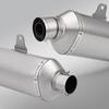 CRF300 Stainless Steel Exhaust System: Split Front & Rear Pipe Muffler Set