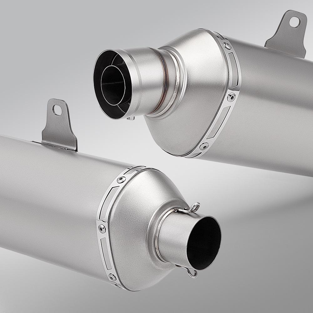 CRF300 Stainless Steel Exhaust System: Split Front & Rear Pipe Muffler Set