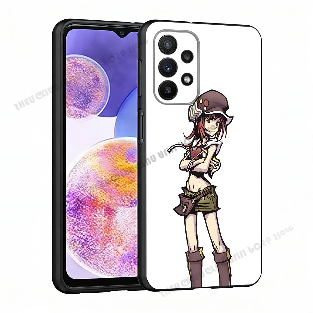 

The World E-Ends with You Silicone Protect Case For Samsung A21 31 51 53 20 22 30 32 42 50 70 Cover Samsung A70