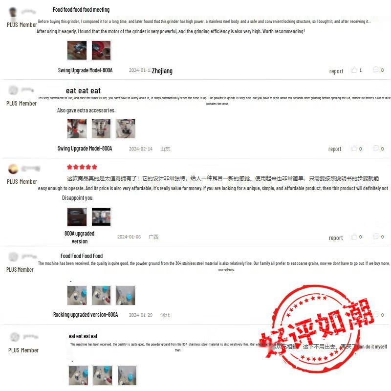 Bajie Electric Stainless Steel Grinder