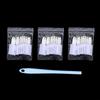 30/50PCS Long Handle Disposable Toilet Brush with Refill Heads Bathroom Crevice Cleaning Scrubber Keyboard Cleaning Tool