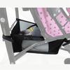 Panier de Poussette Bébé Portable Panier Suspendu pour Poussette Nouveau-né Accessoires de Poussette Panier Inférieur Organisateur pour Poussette