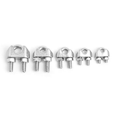 1 Peça Grampo Tipo U Clips para Fio M2/3/4/5/6/8/10/12/14mm Grampo para Corda Parafusos para Cabo Ferragens de Rigging grampos Aço Inoxidável 304