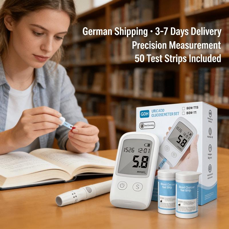 

Кишеньковий міні-глюкометр, вимірюйте в будь-який час, не займаючи місця під час поїздок