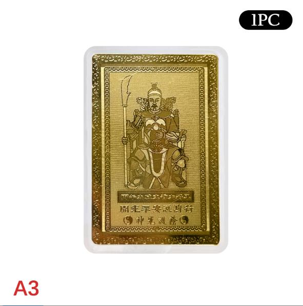 

1/4Pcs 2026 Horse Year Mini Tai Sui Card - Feng Shui Blessing Amulet - Safe Health Wealth Protective Gift & Portable Talisman