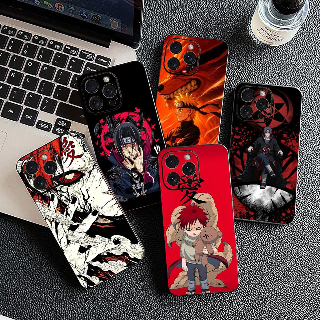 Cover for Samsung Galaxy S20 S22 S21 FE Ultra Plus A07 A17 A15 A16 A25 A57 A37 Casing Phone Case Gaara Narutos Uchiha Itachi