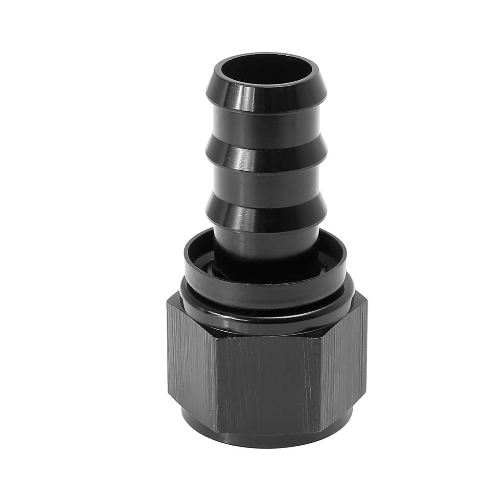 X AUTOHAUX Push Lock Hose Fitting Barb End Adapter Fuel Line Fitting 6061