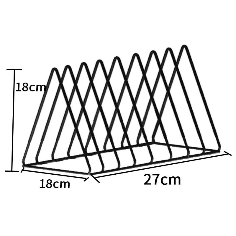 1Pcs Multifunctional Vertical European Art Collection Album Display Rack 5/9 Grids Storage Rack For Vinyl Records Magazine