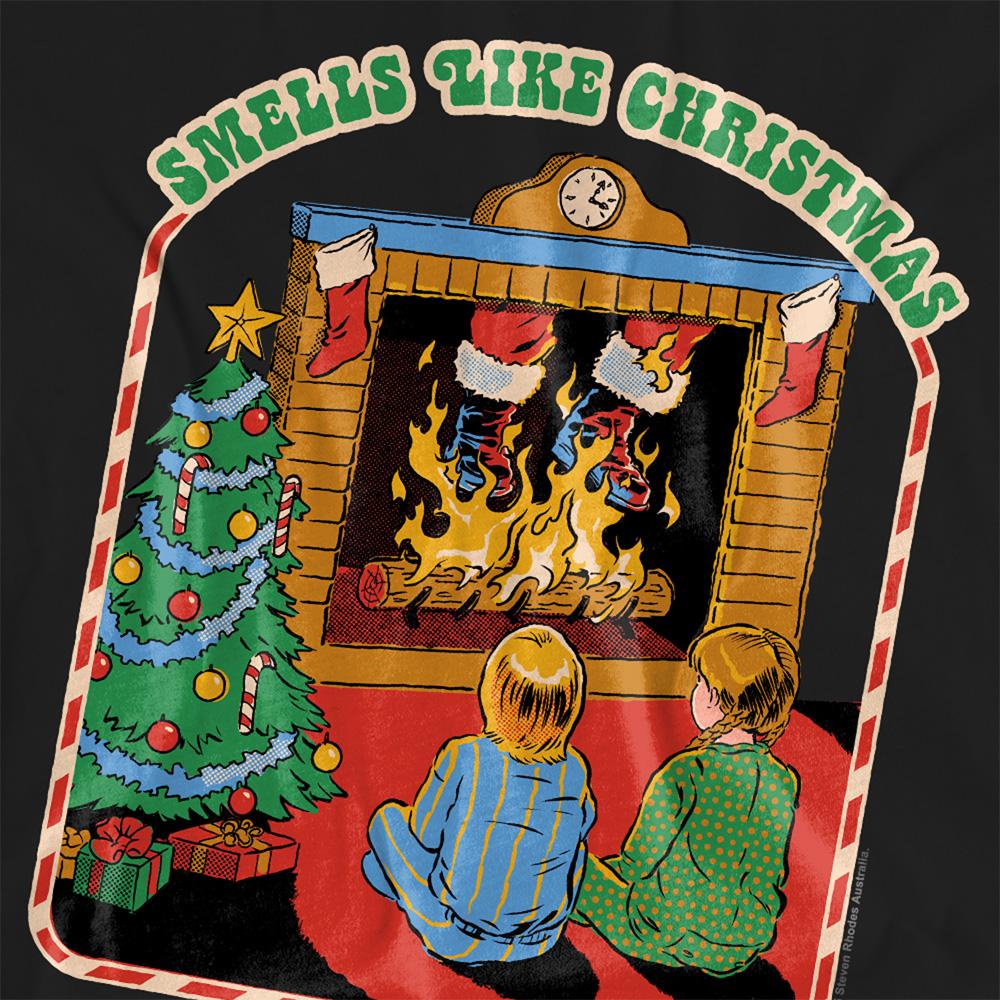 Steven Rhodes Womens/Ladies Smells Like Christmas T-Shirt
