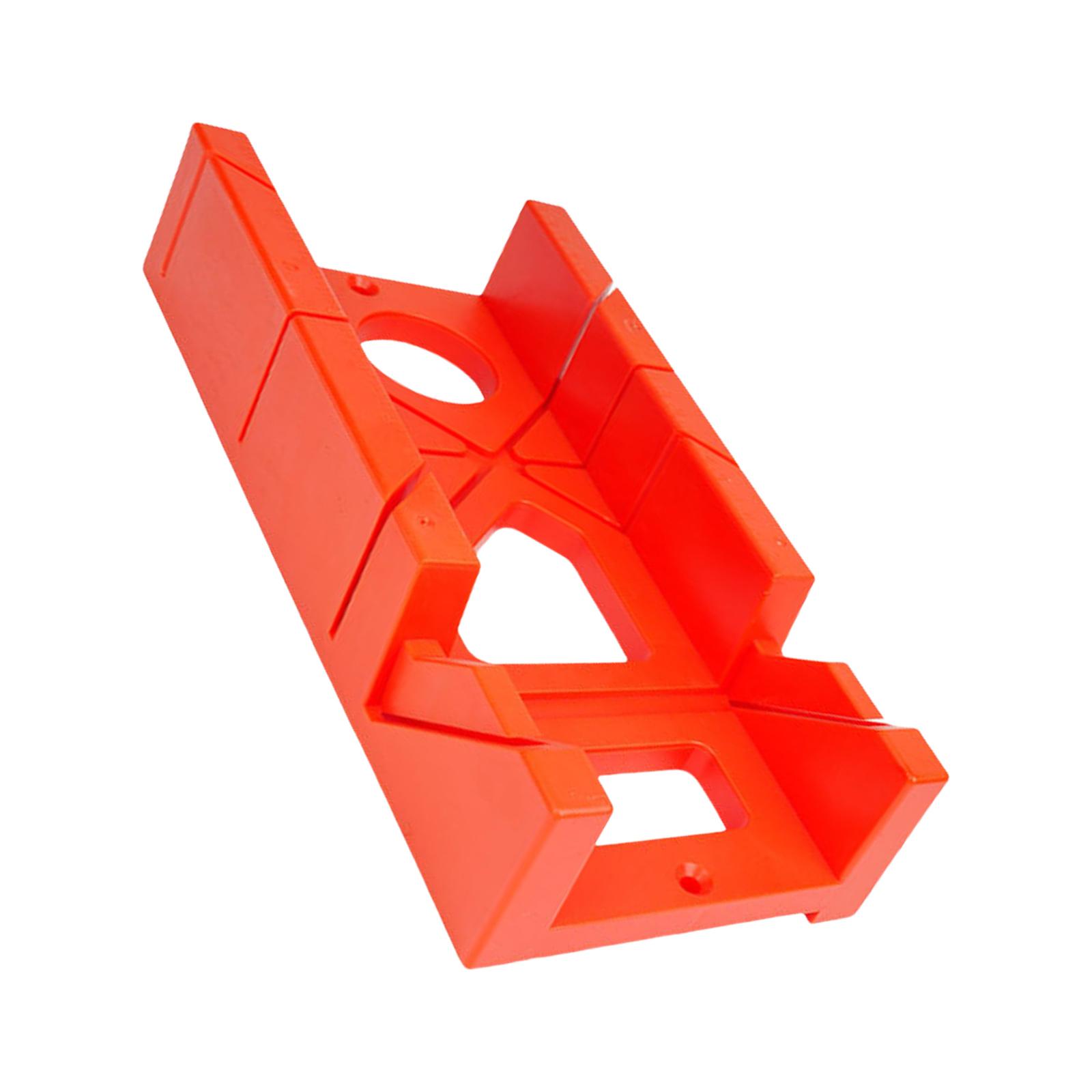 

Sturdy Plastic Miter Box for 0 22.5 45 90 Degree Angled Cutting Woodworking Tool Accessory for Craftsmen and Hobbyists A