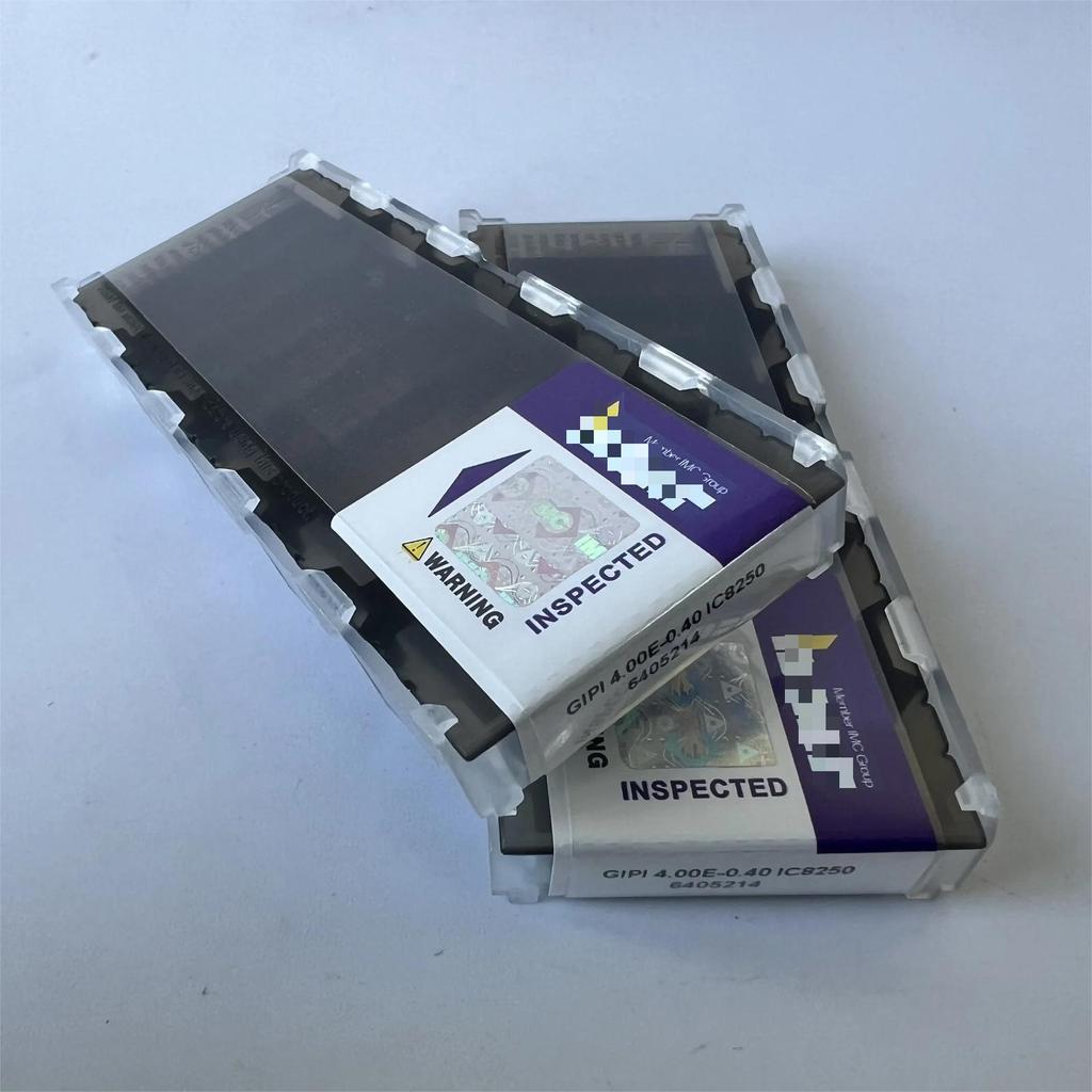 GIPI4.00E-0.40 IC8250 /Industrial indexable Carbide Inserts 10 PCS