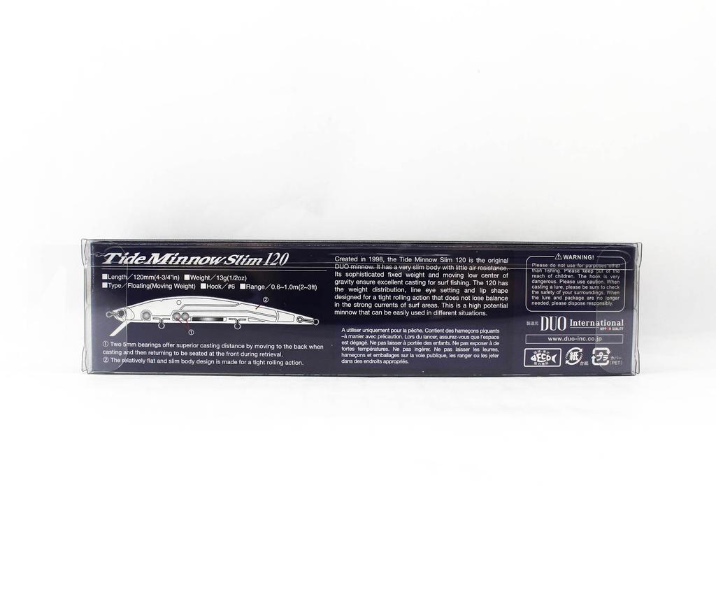 DUO Tide Minnow Slim 120 Floating Lure ADA0025 (1321)